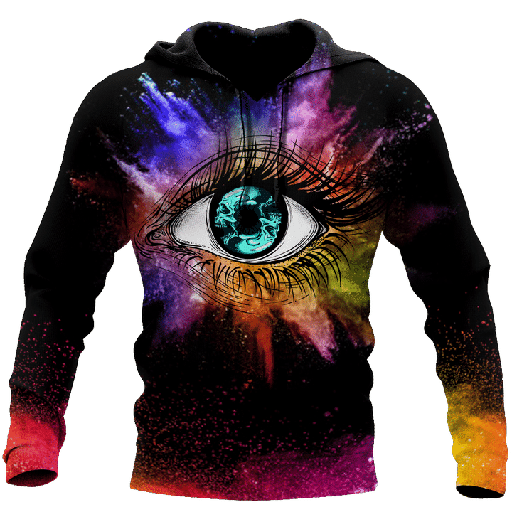 Sexy Eyes Love Skull 3D all over printed for man and women QB05122004 - Amaze Style™-Apparel