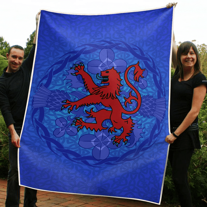 Premium Scotland Lion Blanket - Amaze Style™