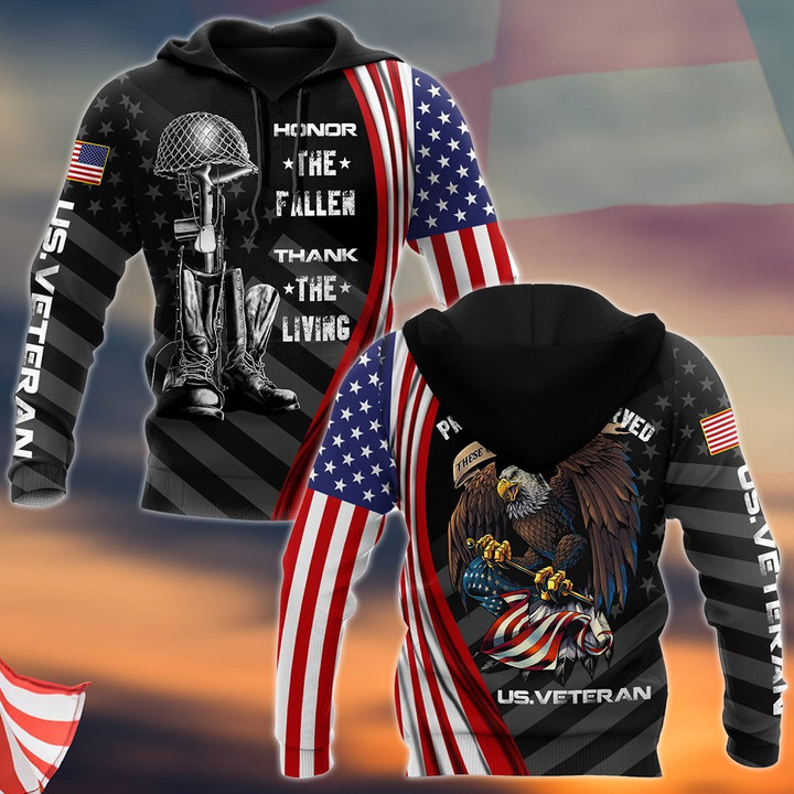 Honor The Fallen Thank The Living 3D All Over Printed Shirts For Men and Women Pi17092002 - Amaze Style™-Apparel