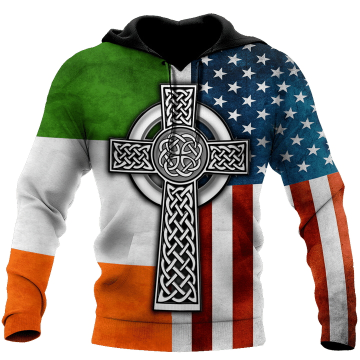 Irish By Blood American By Birth 3D All Over Printed Shirts For Men and Women DQB29102002 - Amaze Style™-Apparel