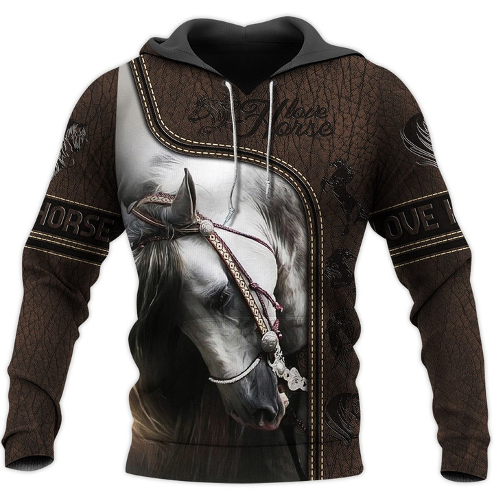 Love Horse 3D All Over Printed Shirts TA040901 - Amaze Style™-Apparel