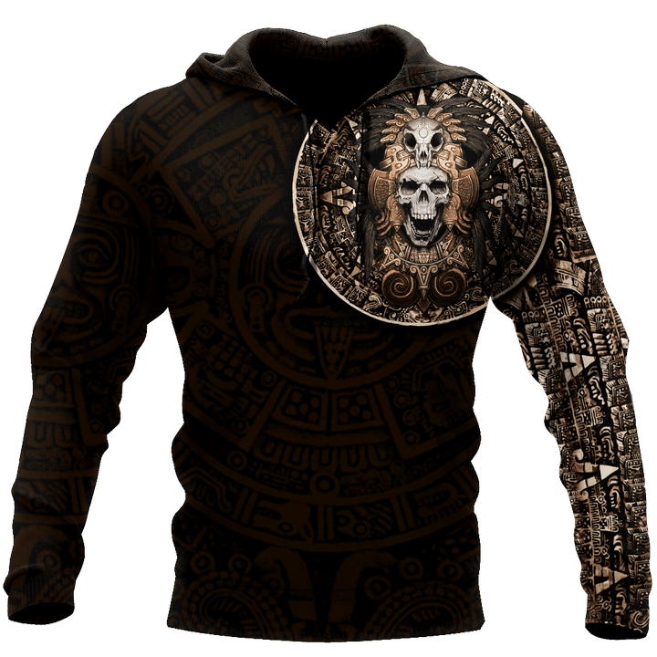 Mexican Aztec Warrior 3D All Over Printed Shirts For Men and Women QB07032002S - Amaze Style™-Apparel