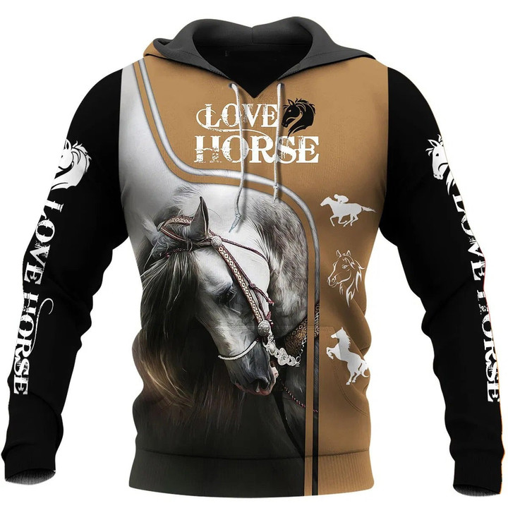 Love Horse 3D All Over Printed Shirts - Amaze Style™-Apparel