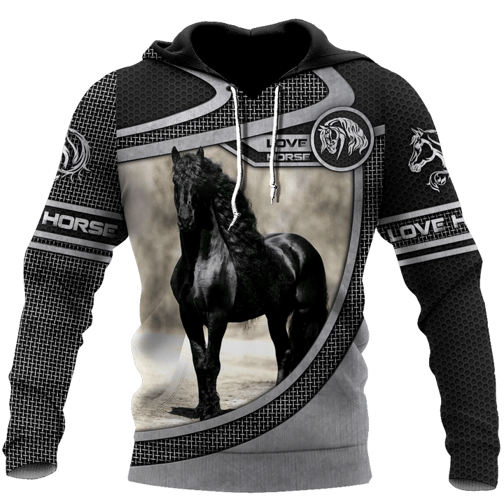 Love Horse 3D All Over Printed Shirts Pi150501 - Amaze Style™-Apparel