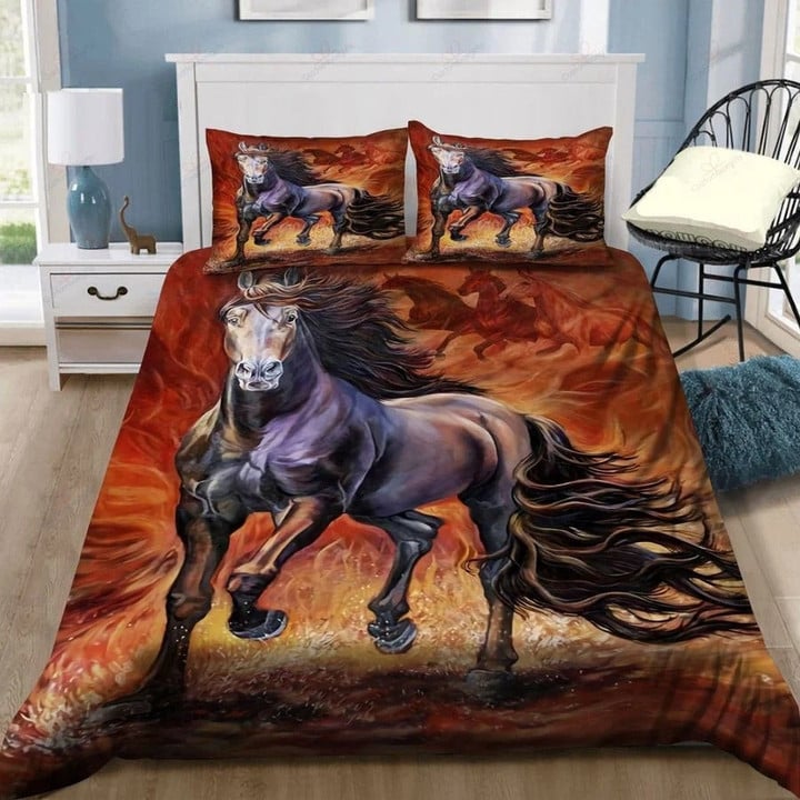 Horse Art Bedding Set TA0706206 - Amaze Style™-Quilt
