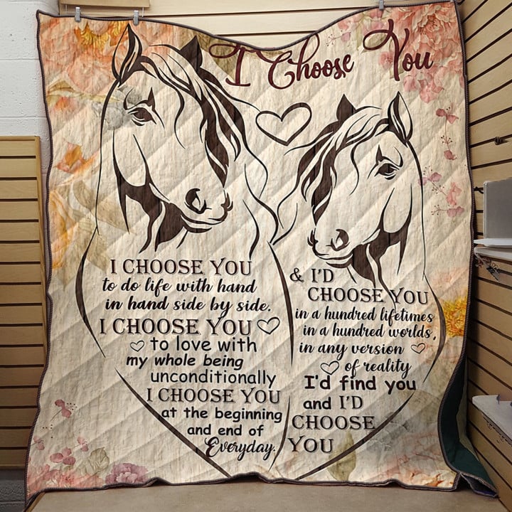 Horse  3D All Over Printed Quilt - Amaze Style™-Quilt