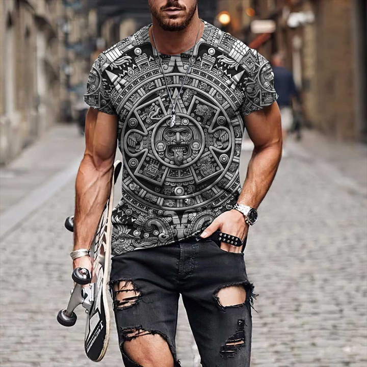 Aztec Mexico 3D All Over Printed Unise Shirts - Amaze Style™