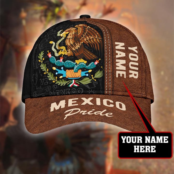 Mexican Pride Personalized Name Classic Cap - Amaze Style™