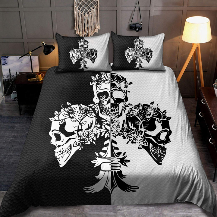 Gothic Art Skull 3D All Over Printed Bedding Set - Amaze Style™
