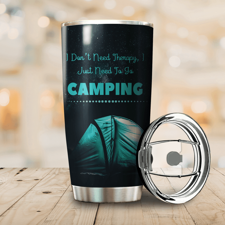 Camping Steel Tumbler - Amaze Style™-