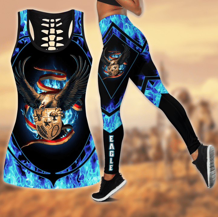 Eagle 3D All Over Printed Legging + Hollow Tank TNA27032106 - Amaze Style™