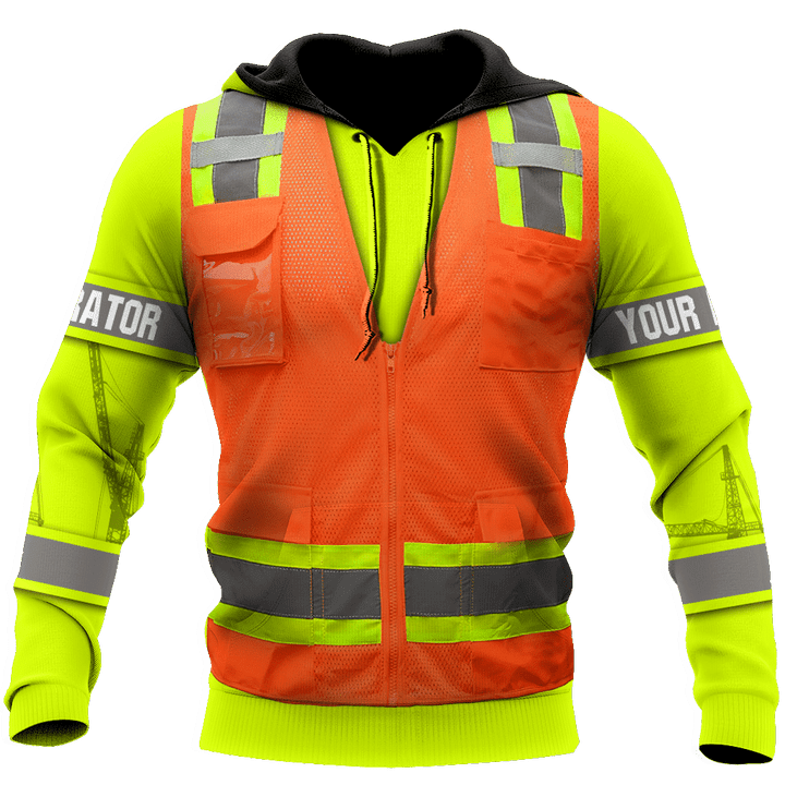 Customize Name Heavy Equipment Operator 3D All Over Printed Unisex Shirts - Amaze Style™