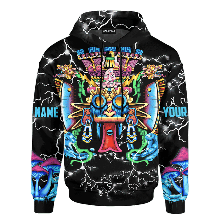 Tlaloc God Of Rain Aztec Customized 3D All Overprinted Shirt 
