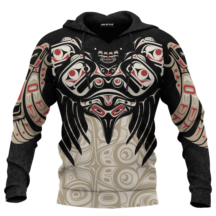 Pacific Northwest Eagle Art Native American Style Customized All Over Printed Shirt 