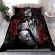 Skull Love 3D all over printed bedding set JJ21052104 NT - Amaze Style™