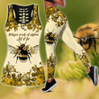 Bees let it be legging + hollow tank combo - Amaze Style™