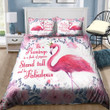 Be A Flamingo Stand Tall And Fabulous Bedding Set HHT2208201-MEI - Amaze Style™-Bedding Set