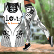 Love My IronWorker 3D Printed Combo Tanktop Legging MEI - Amaze Style™