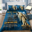 Father and Son Wolf Bedding Set-MEI - Amaze Style™-Bedding Set
