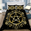 Beautiful Wicca Triple Moon Bedding Set MEI - Amaze Style™-Apparel