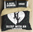 Premium All Over Printed Logger Lumberjack Chainsaw Bedding Set MEI VP18032107 - Amaze Style™