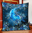 Beautiful Dolphin Couple Quilt Blanket MEI08312002-MEI - Amaze Style™