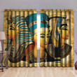 Ancient Egyptian Culture Pharaoh Window Curtains-MEI - Amaze Style™-Curtains