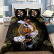 Beautiful Bee All Over Printed Bedding Set MEI - Amaze Style™-Bedding Set