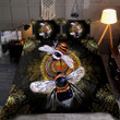 Beautiful Bee All Over Printed Bedding Set MEI - Amaze Style™-Bedding Set