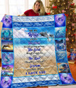 Beautiful Dolphin Couple Quilt NTN08142002-MEI - Amaze Style™-Quilt