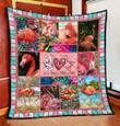 Beautiful Peace Love Flamingos Quilt DD09042005-MEI - Amaze Style™-Quilt