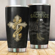 Jesus and the American Veterans - Jesus Customized 3D All Overprinted Tumbler - AM Style Design™ - Amaze Style™