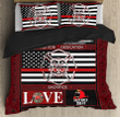 Love Firefighter Bedding Set DD23012104 - Amaze Style™-Bedding Set