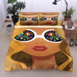Cool Hippie Girl Bedding Set TQH200751 - Amaze Style™-BEDDING SETS
