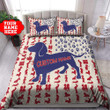Customzie Name Dachshund And Love Bedding Set HHT17042103 - Amaze Style™