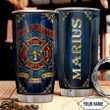 Personalized  Firefighter Customize Name Stainless Steel Tumbler 02032104.CTQH - Amaze Style™