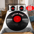 Customize Name Vinyl Record Bedding Set HHT11052105 - Amaze Style™