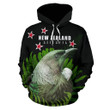 Tui Bird with Silver Fern New Zealand Hoodie PL181 - Amaze Style™-Apparel