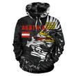 Austria Wings Tie Dye Hoodie - Amaze Style™-Apparel