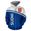 Finland All Over Hoodie - Suomi Curve Version NVD1256 - Amaze Style™-Apparel