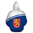 Finland All Over Hoodie - Suomi Curve Version NVD1256 - Amaze Style™-Apparel