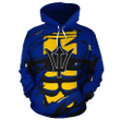 Barbados In Me All Over Hoodie blue PL069 - Amaze Style™-Apparel