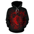 Albania All Over Hoodie - Bloody PL198 - Amaze Style™-Apparel