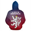 Czech Republic Coat of Arms Hoodie - Center Style NVD1168 - Amaze Style™-Apparel
