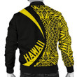 Hawaii Coat Of Arm Polynesian Men's Bomber Jacket - Amaze Style™