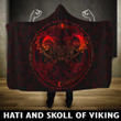 Viking Hooded Blanket - Hati And Skoll PL105 - Amaze Style™
