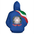 Italy Rugby Zip Up Hoodie - Amaze Style™