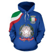 Italy Rugby Zip Up Hoodie - Amaze Style™
