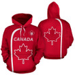 Canada Hoodie Maple Leaf - Volleyball Style PL - Amaze Style™