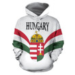 Wings of Hungary Zip Up Hoodie - Amaze Style™